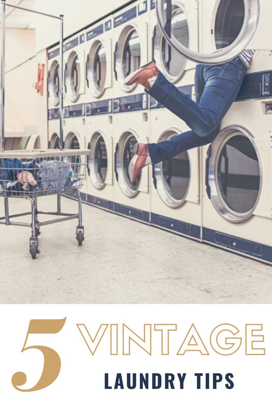 Carefully Cleaning Classic: 5 Tips for Washing Vintage Clothing with Love